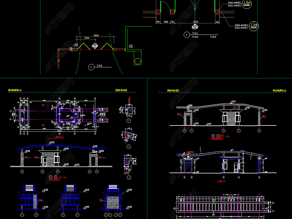 CAD԰־СƷͼ