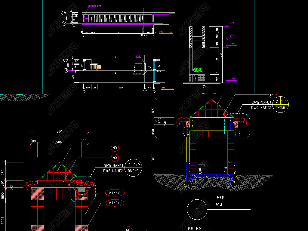 CAD԰־СƷͼ