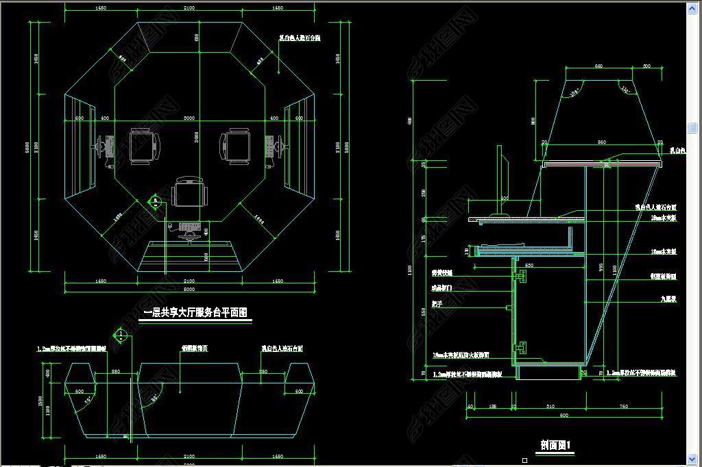 ׼ҽԺǫ̨̃CAD