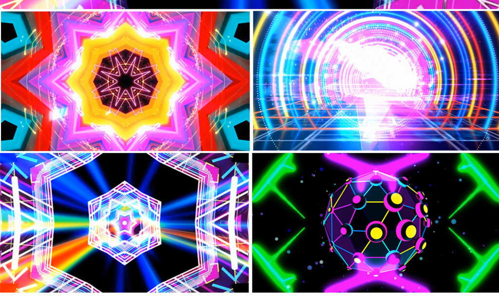 花儿乐队鹊桥汇配乐成品舞台背景动态视频七夕