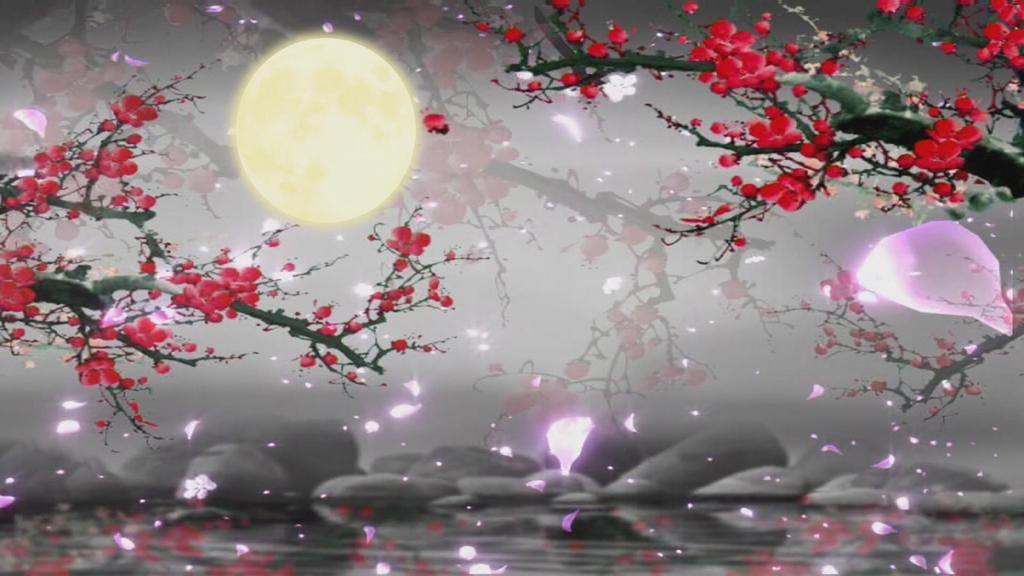 一剪梅舞台背景模板素材_高清MP4格式下载(视