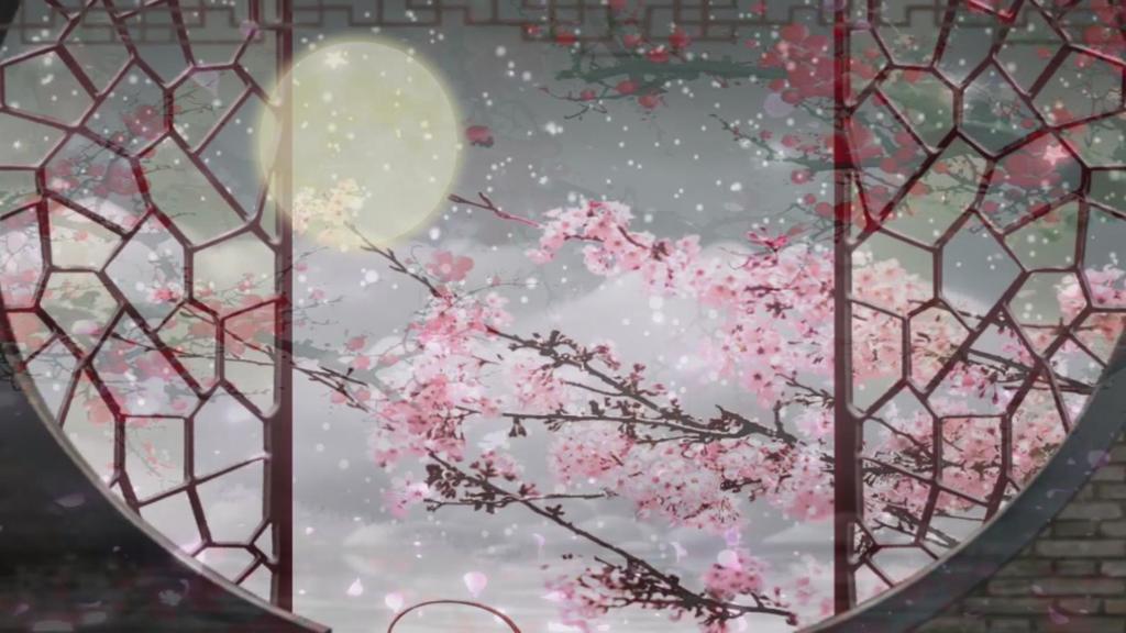 一剪梅舞台背景模板素材_高清MP4格式下载(视