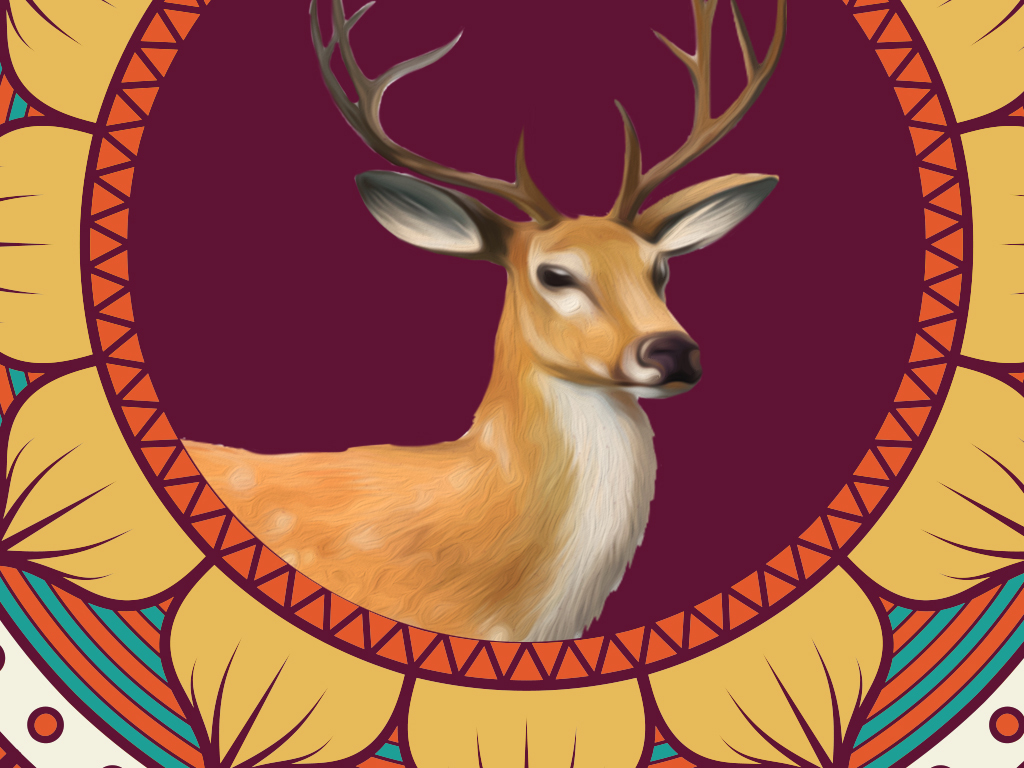 欧式复古手绘北欧发财树奢华抽象组合装饰画图片设计素材-高清psd模板