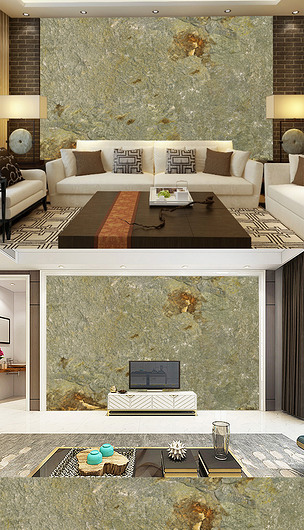 古青玉大理石石纹纹理电视背景墙