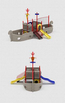 室外儿童乐园模型设计图片