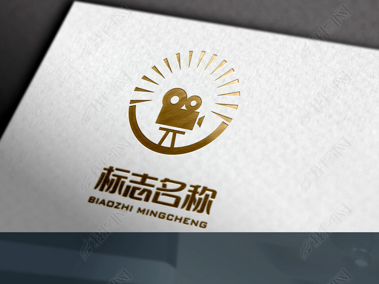 传媒电影自媒体视频制作LOGO