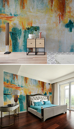 高清背景壁画效果图-高清背景壁画图片大全下载-我图网