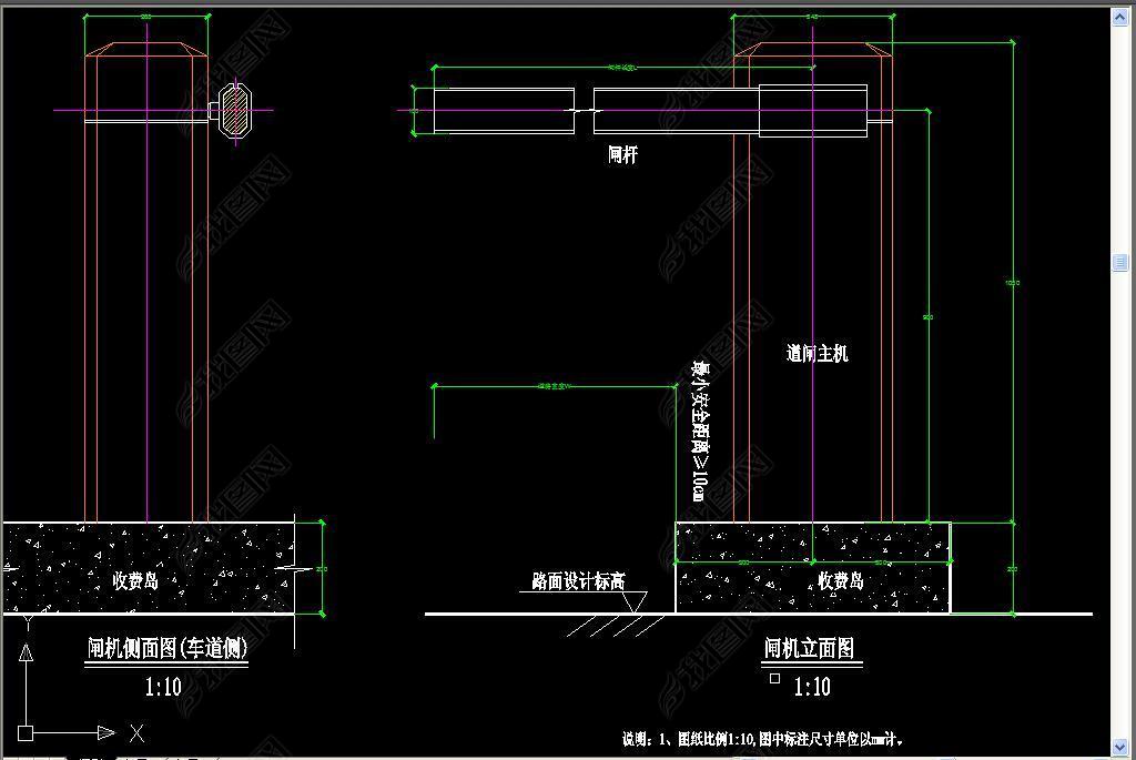 ͣʶϵͳʩͼCAD