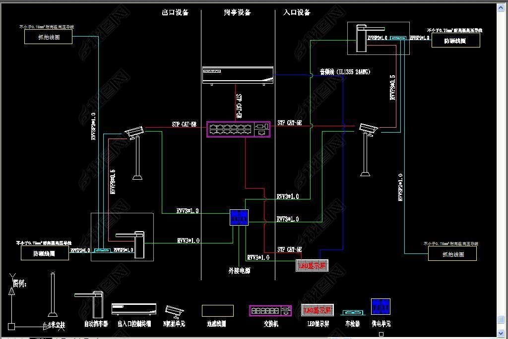 ͣʶϵͳʩͼCAD