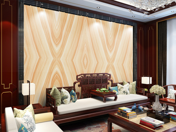 高清砂岩大理石背电视景墙