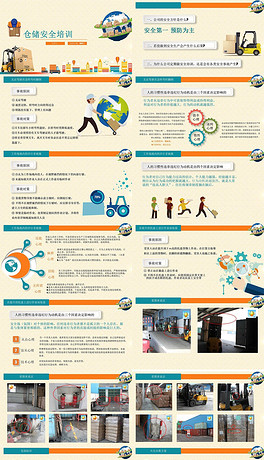 2018仓储安全培训PPT模板