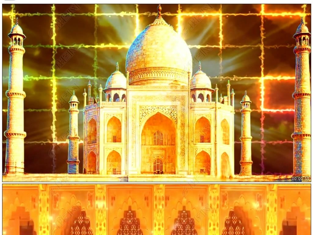 漫步在印度大街歌曲舞蹈背景视频