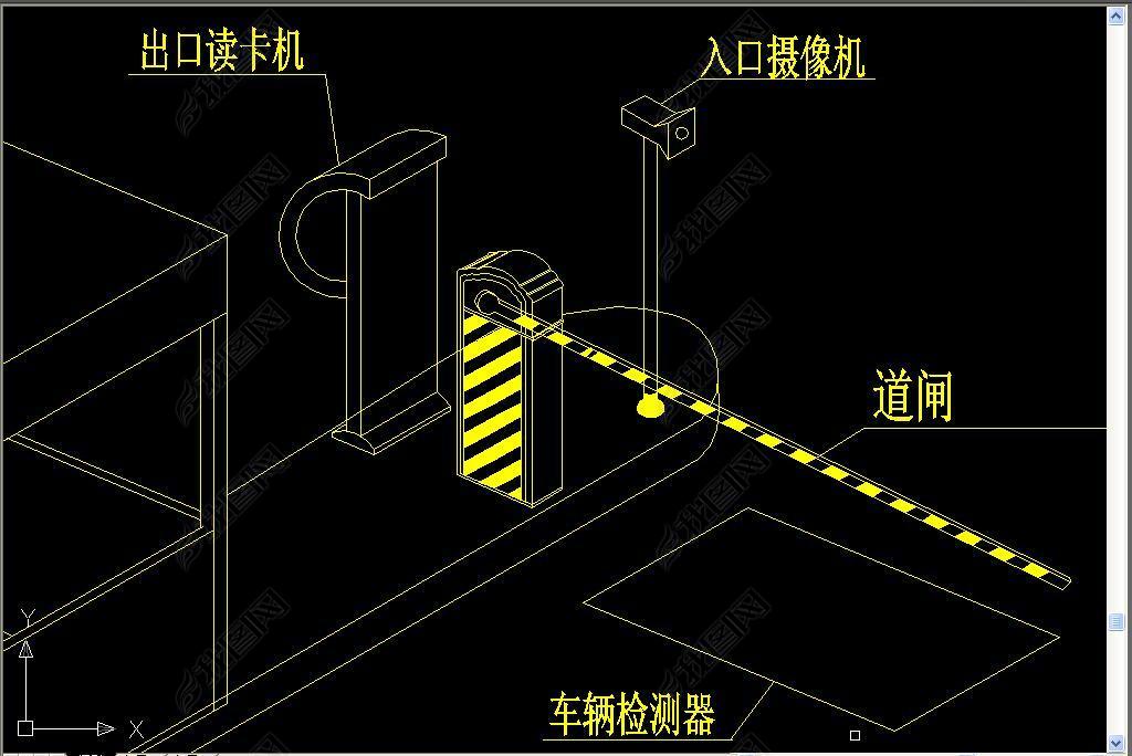 车辆道闸系统图
