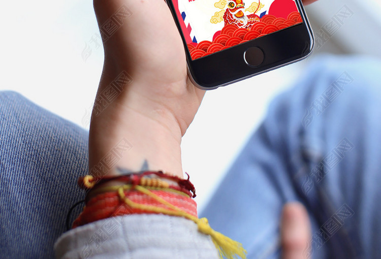 满月酒百日宴通用微信手机请柬邀请函