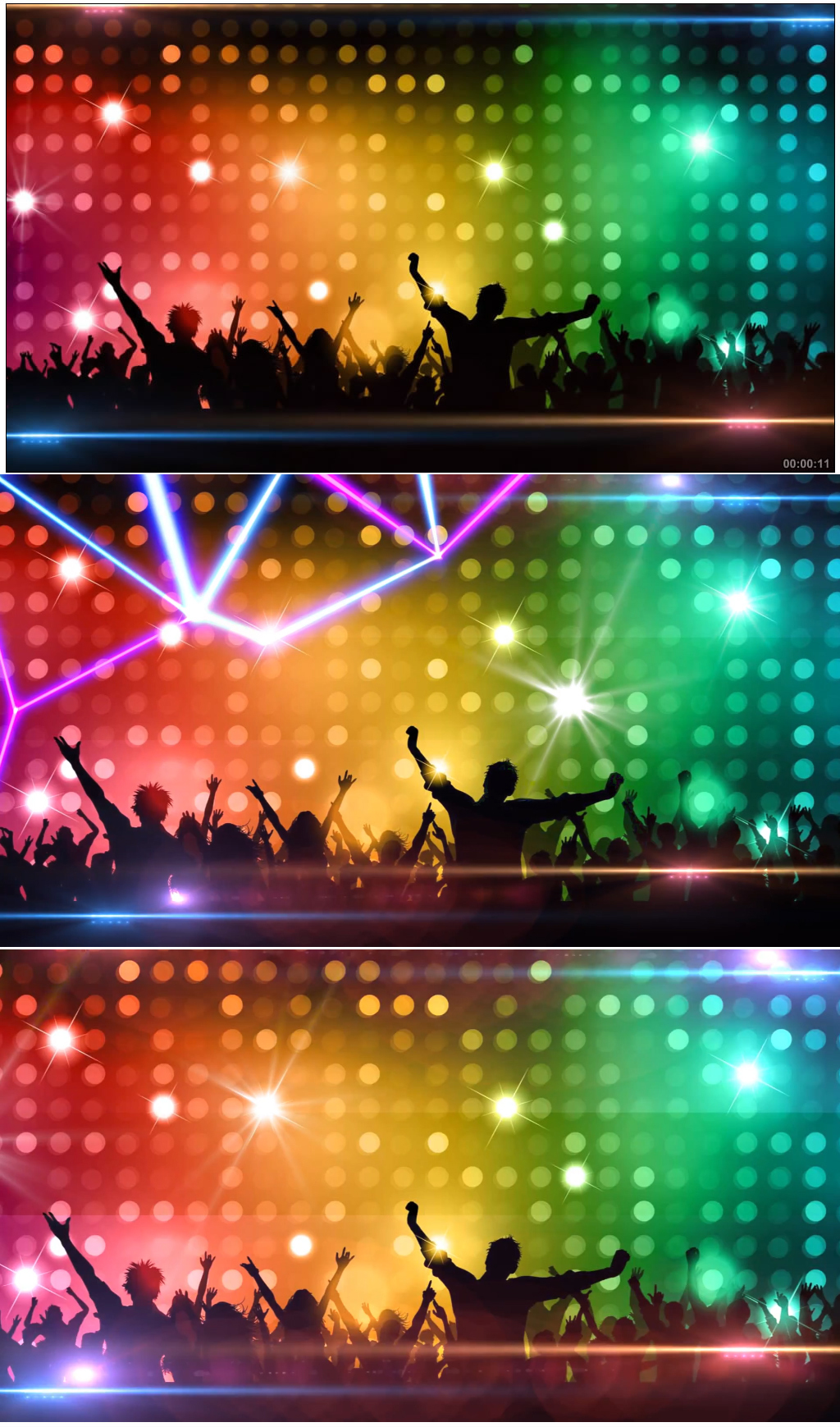 灯光表演夜店劲爆热舞dj火辣嗨曲背景