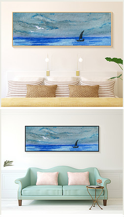 简约云雾大海风景海天专题模板-简约云雾大海风景海天图片素材下载-我