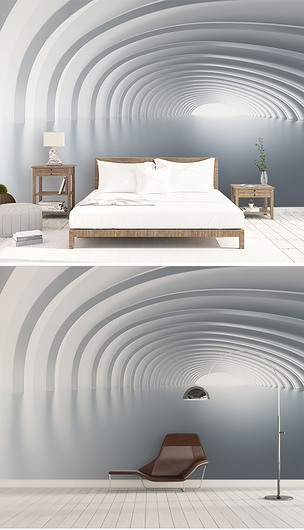 3d立体空间背景墙