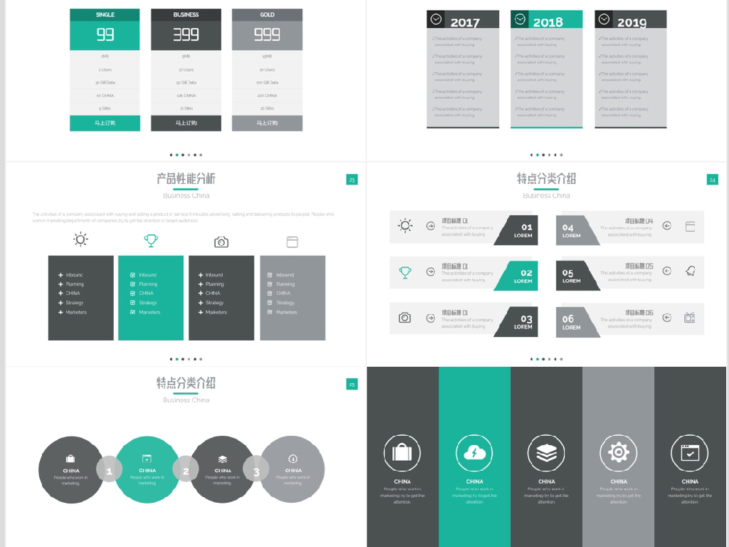 工程项目招标投标计划书ppt模板