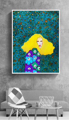 人物装饰画characterpainting