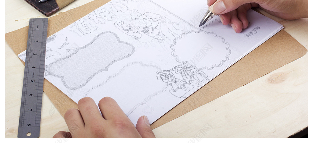 原创佤族小报56个民族手抄报