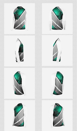 体育运动服篮球足球服装无袖背心T恤图样机