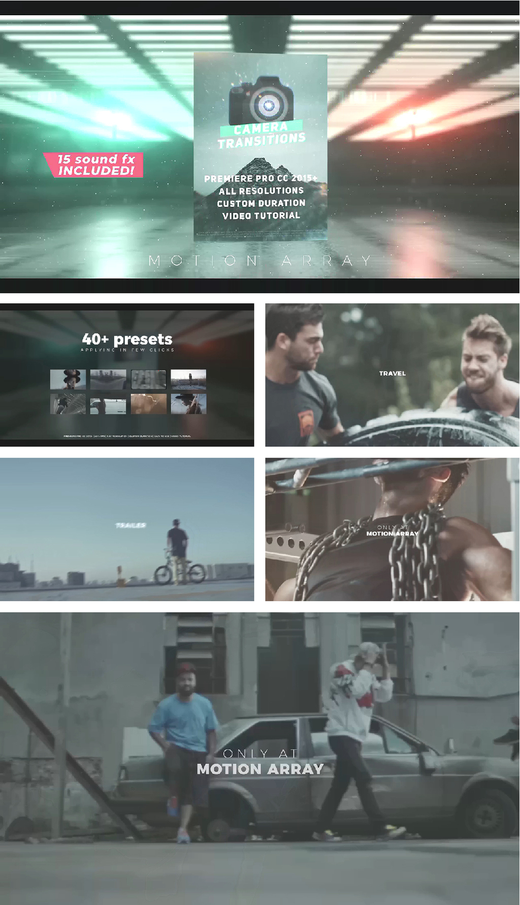 相机转场预设PR预设