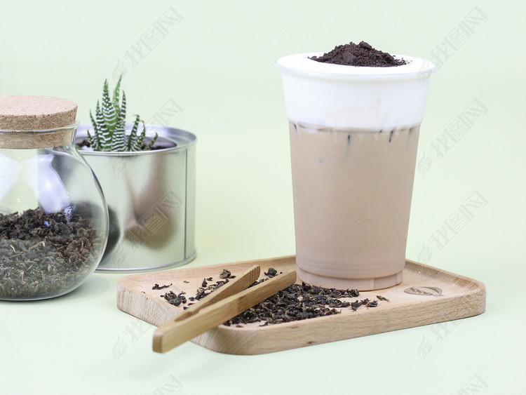 皇茶喜茶饮品海报40*60奥利奥芝士奶茶