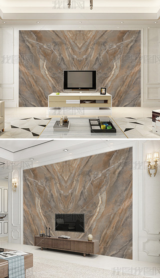 高清大理石纹条纹高级灰背景墙