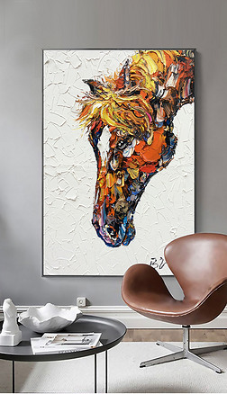 动物斑马抽象艺术油画专题模板-动物斑马抽象艺术油画图片素材下载-我