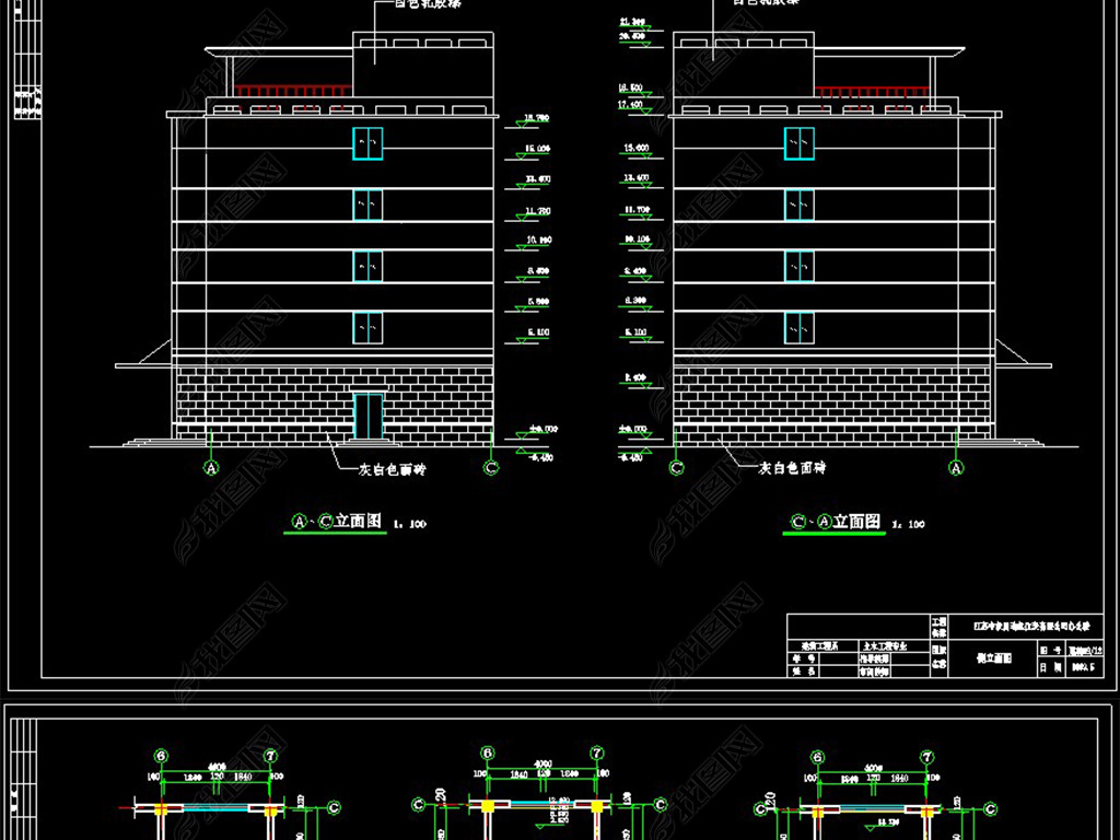 CAD53200ƽҿܰ칫¥ṹCADͼ缼