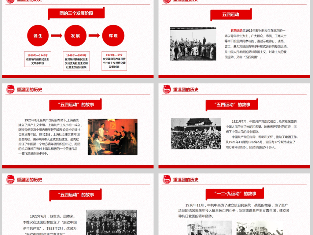 做合格共青团员团史团章团课PPT(含讲稿)
