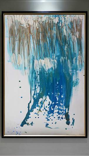 纯手绘稻杆抽象艺术油画玄关