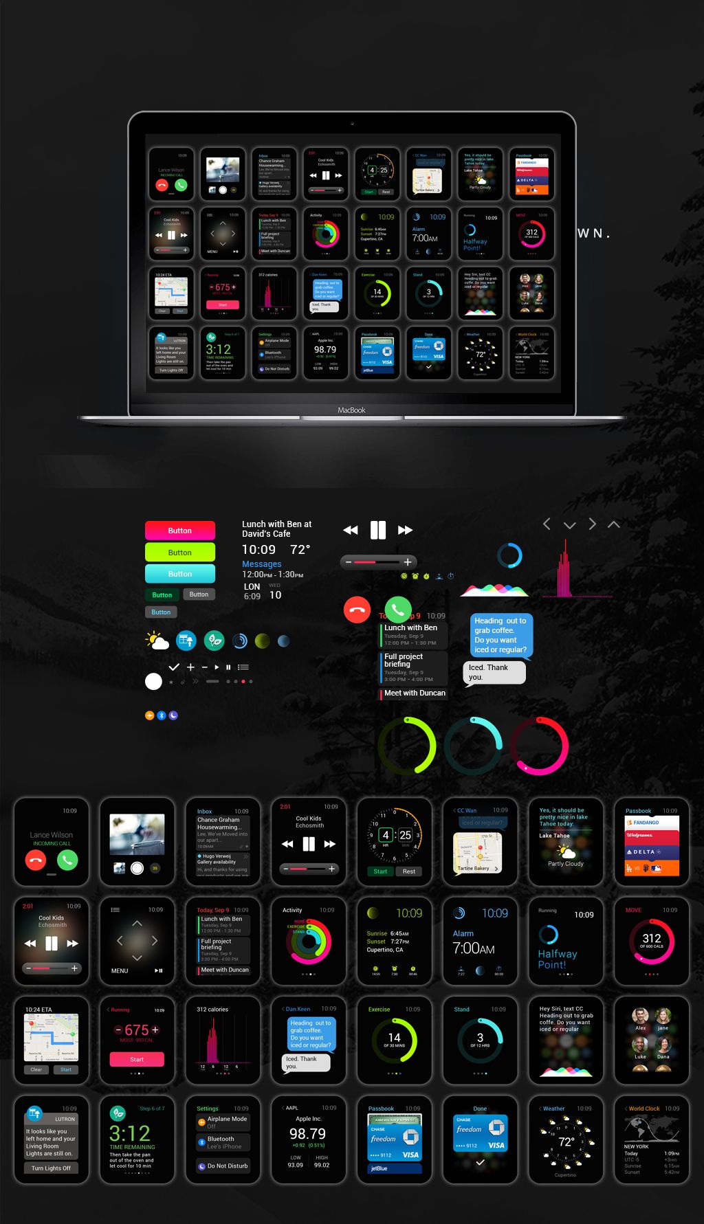 apple_watch_gui下载-编号17781810-app界面设计-我图网