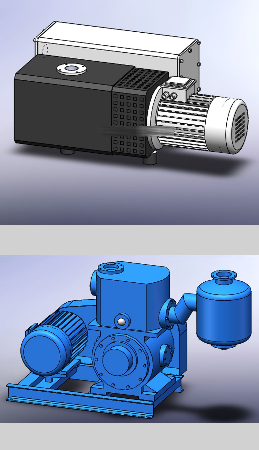 solidworks设计下载,您当前访问作品主题是旋片真空泵3d模型