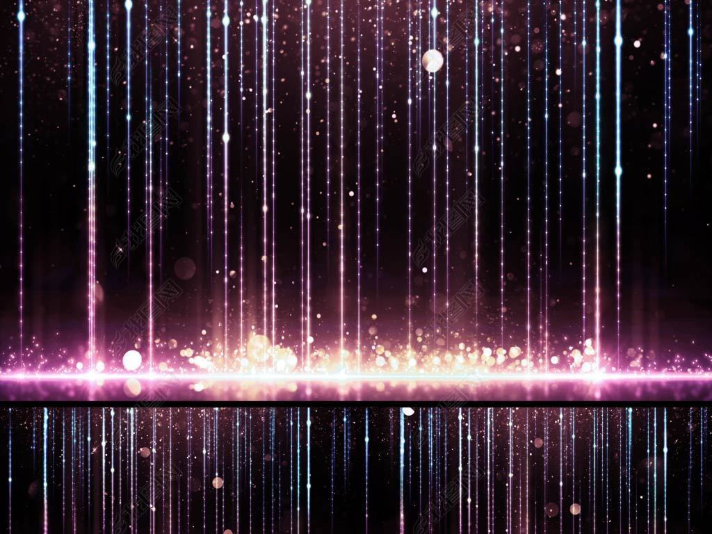 歌曲123我爱你梦幻婚礼粉色粒子背景