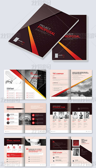 简约时尚杂志内页排版专题模板-简约时尚杂志内页排版图片素材下载-我