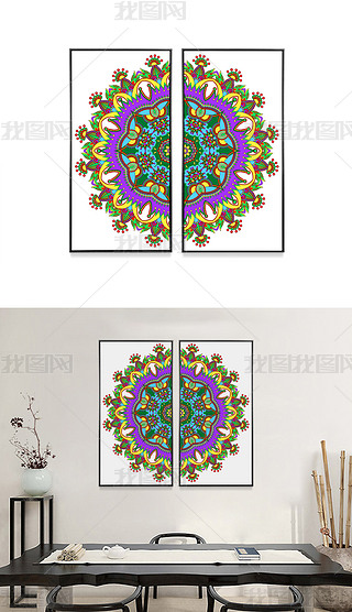 欧式传统宗教图案装饰画