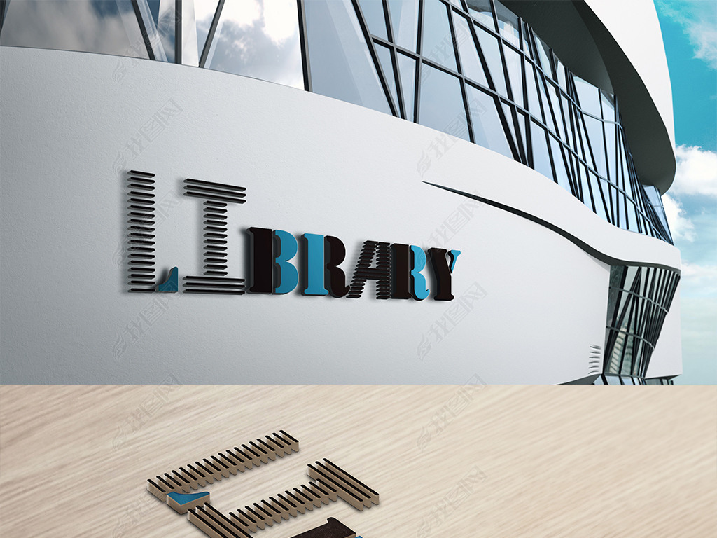 ĸͼӢlibraryLOGO־