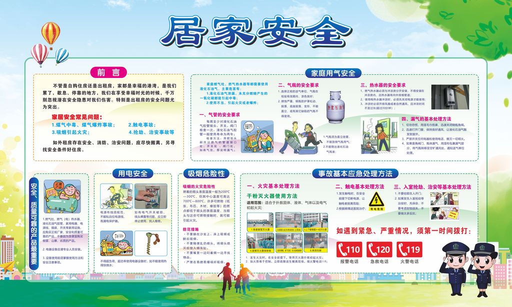 原创居家安全-版权可商用