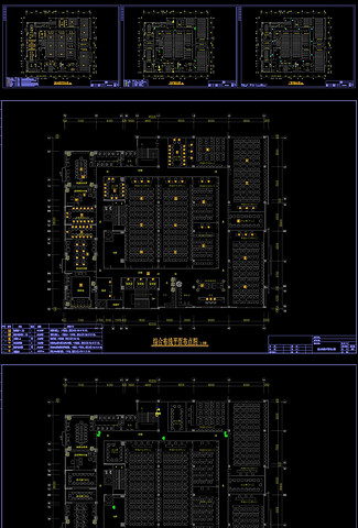 平安保险职场写字楼智能化布点图CAD弱电模