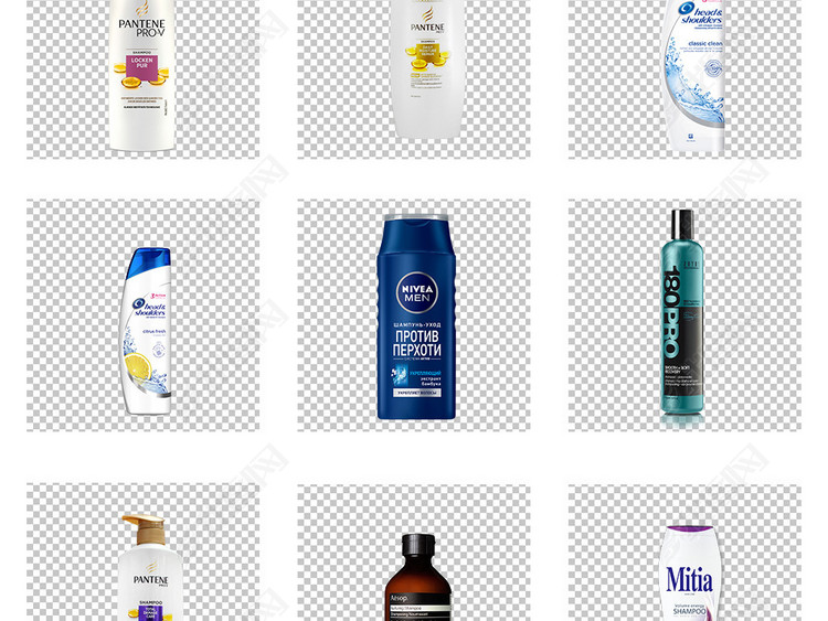 洗发水飘柔头发时尚美发造型png免扣素材