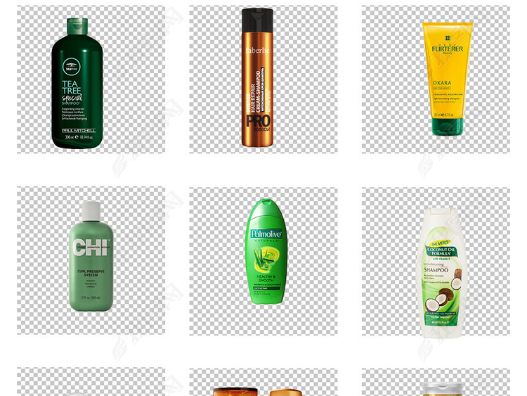 洗发水飘柔头发时尚美发造型png免扣素材