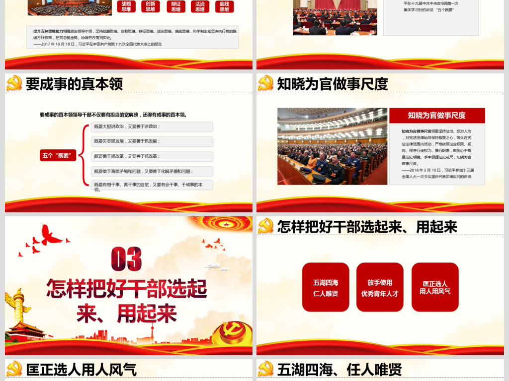 学习解读新时代好干部立标准的重要论述PPT模