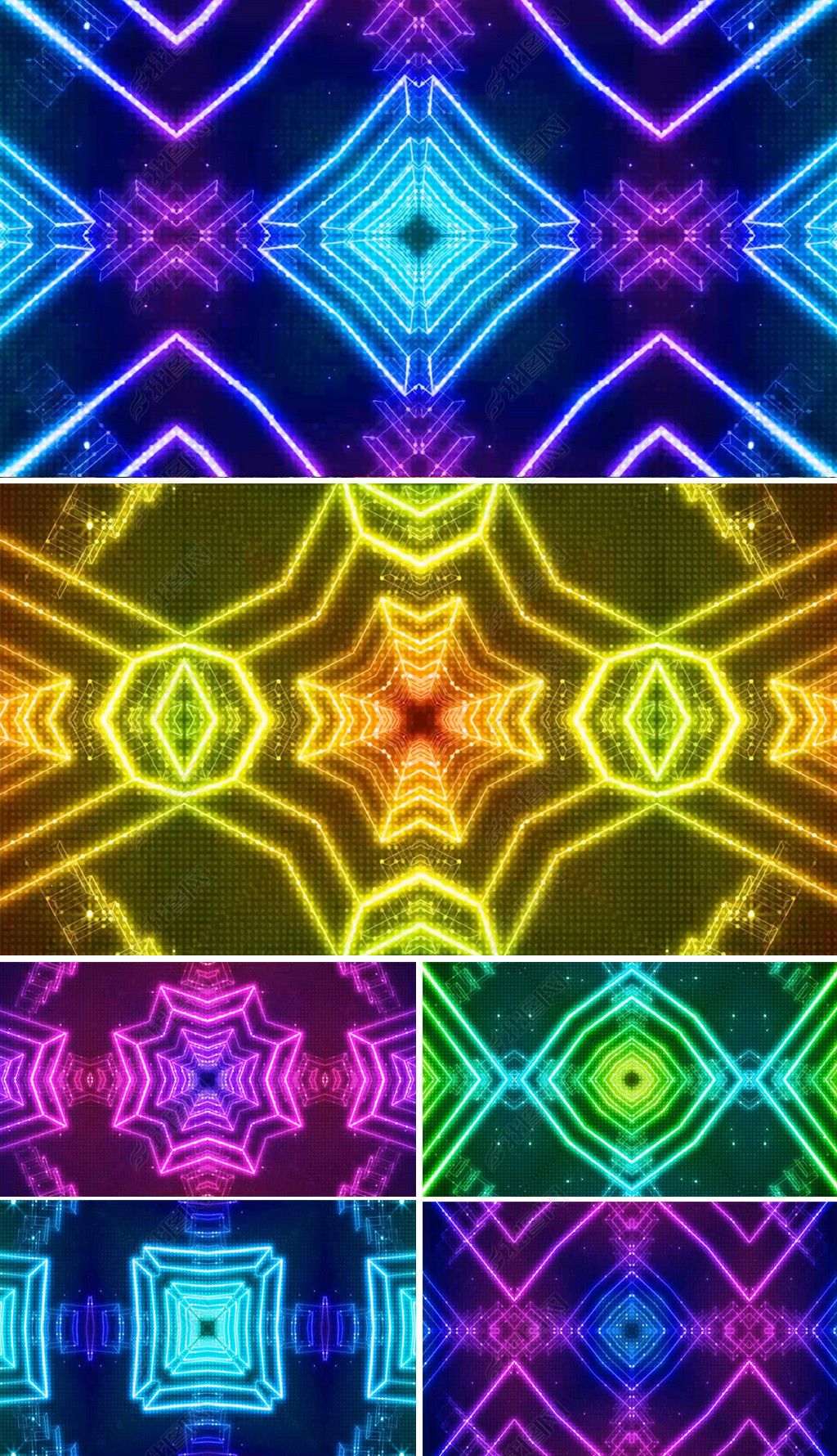 动感炫酷舞台背景视频韩国舞曲背景酒吧夜店视频