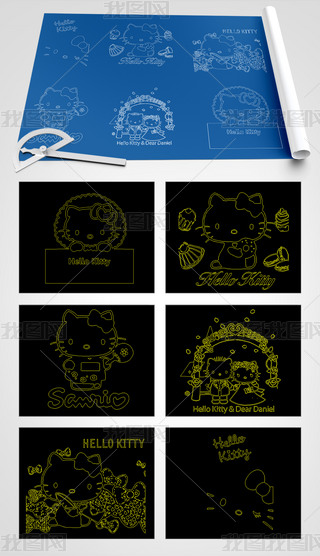 6HelloKittyͨèͼcad