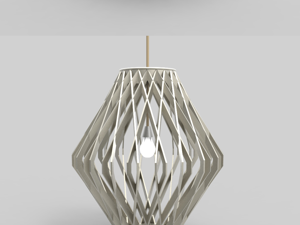 吊灯犀牛模型 stp模型 ks渲染