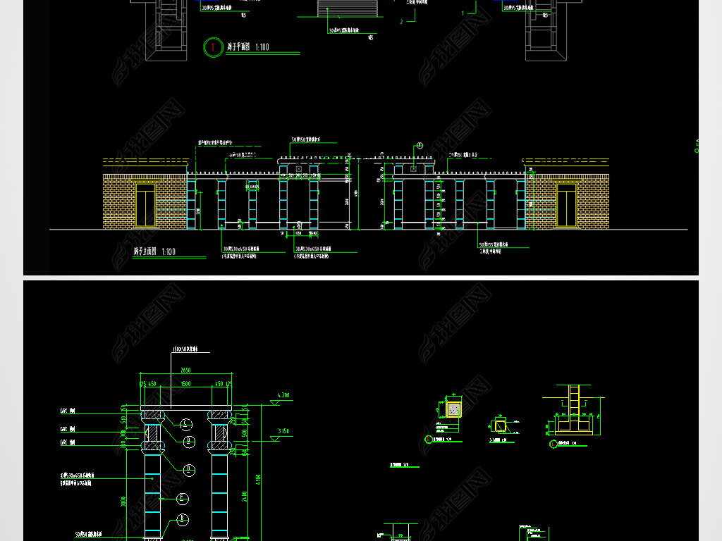 CAD԰־ʩͼ