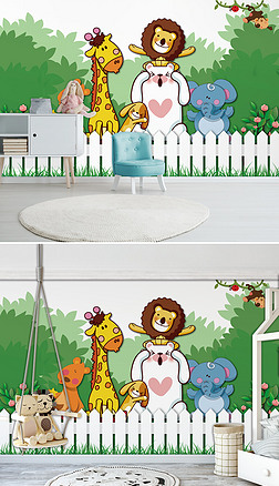 破墙长颈鹿 田园专题模板-破墙长颈鹿 田园图片素材下载-我图网