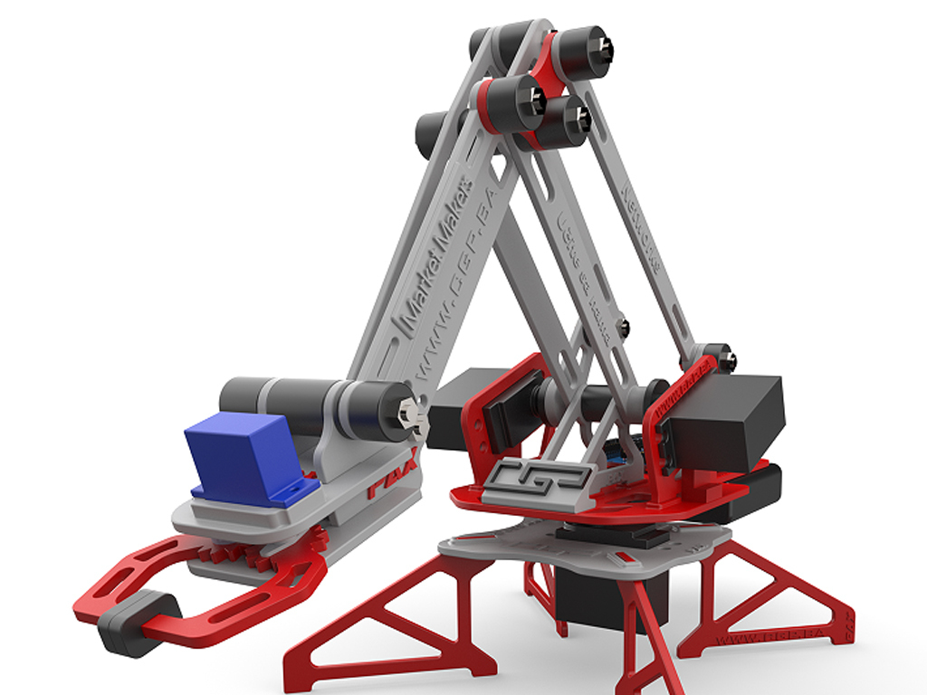 机器人式3d打印机3d模型solidworks格式