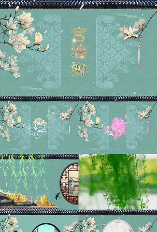 延禧攻略插曲皇后宫墙柳秦岚舞蹈背景视频